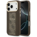 Kryt Guess 4G STRIPE MagSafe pro iPhone 17 Pro - hnědý