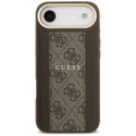 Kryt Guess 4G Stripe MagSafe pro iPhone Air - hnědý