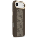 Kryt Guess 4G Stripe MagSafe pro iPhone Air - hnědý