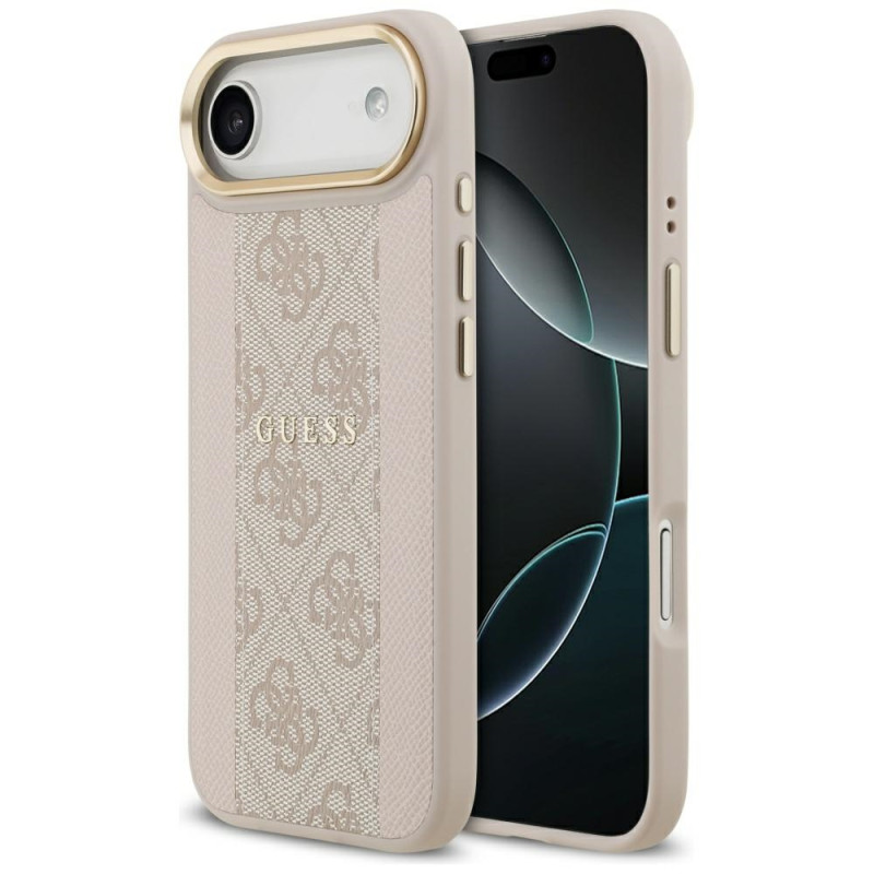 Kryt Guess 4G STRIPE MagSafe pro iPhone Air - pink
