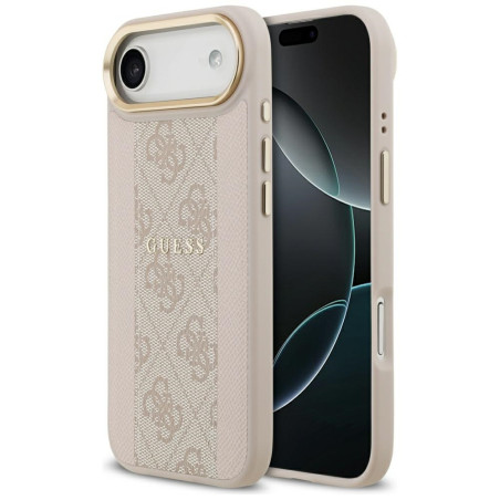 Kryt Guess 4G STRIPE MagSafe pro iPhone Air - pink
