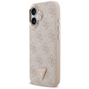 Kryt Guess 4G Triangle Logo MagSafe iPhone 17 – rose gold