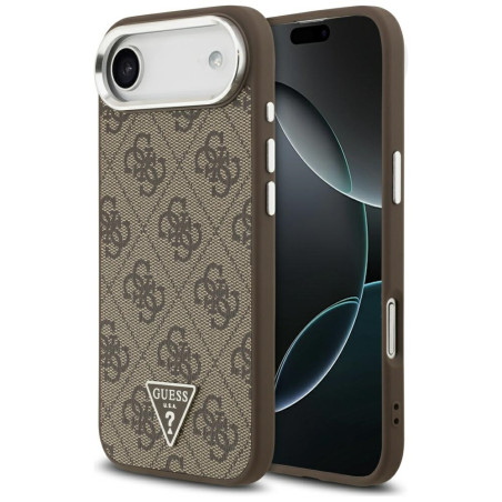 Kryt Guess 4G Triangle Logo pro iPhone Air - hnědá