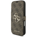 Kryt Guess 4G Metal Logo pro iPhone 17 Pro - hnědý