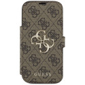 Kryt Guess 4G Metal Logo pro iPhone 17 Pro - hnědý