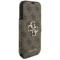Kryt Guess 4G Metal Logo pro iPhone 17 Pro - hnědý