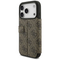Kryt Guess 4G Metal Logo pro iPhone 17 Pro - hnědý