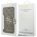 Kryt Guess 4G Metal Logo pro iPhone 17 Pro - hnědý
