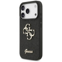 Kryt Guess FIXED GLITTER BIG 4G iPhone 17 Pro black