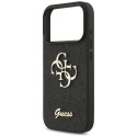 Kryt Guess FIXED GLITTER BIG 4G iPhone 17 Pro black