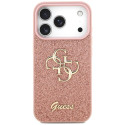 Kryt Guess Fixed Glitter Big 4G pro iPhone 17 Pro - růžová