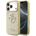 Kryt Guess FIXED GLITTER BIG 4G pro iPhone 17 Pro – zlatá