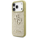 Kryt Guess FIXED GLITTER BIG 4G pro iPhone 17 Pro – zlatá