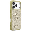 Kryt Guess FIXED GLITTER BIG 4G pro iPhone 17 Pro – zlatá
