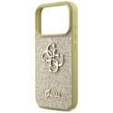 Kryt Guess FIXED GLITTER BIG 4G pro iPhone 17 Pro – zlatá