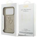 Kryt Guess FIXED GLITTER BIG 4G pro iPhone 17 Pro – zlatá
