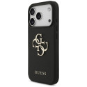 Kryt Guess Grained Big 4G pro iPhone 17 Pro - black