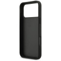 Kryt Guess Grained Big 4G & Classic Logo pro iPhone 17 Pro Max - čern