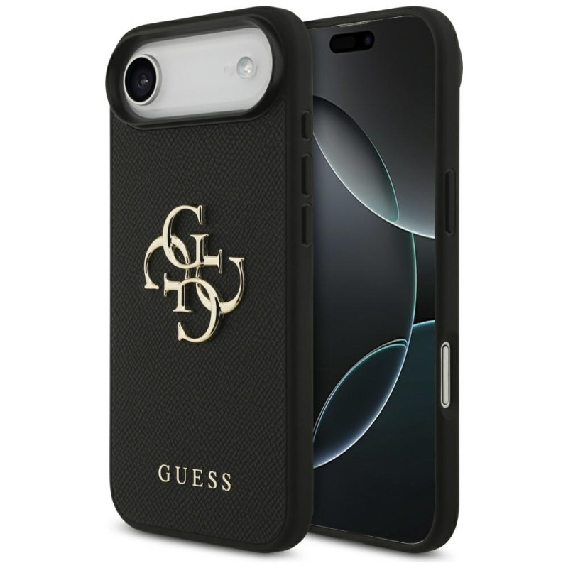 Kryt Guess Grained Big 4G & Classic Logo pro iPhone Air - black