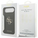 Kryt Guess Grained Big 4G & Classic Logo iPhone Air black