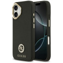 Kryt Guess Grained Strass MagSafe pro iPhone 17 - černý