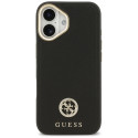 Kryt Guess Grained Strass MagSafe pro iPhone 17 - černý