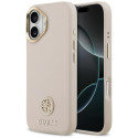 Kryt Guess Grained Strass Logo iPhone 17 - růžový