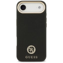 Kryt Guess Grained Strass MagSafe iPhone Air - černý