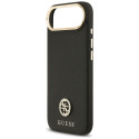 Kryt Guess Grained Strass MagSafe iPhone Air - černý