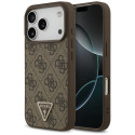 Kryt Guess 4G Triangle Strass MagSafe iPhone 17 Pro - hnědý