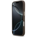 Kryt Guess Peony Hot Stamp MagSafe iPhone 17 - hnědá