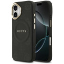 Kryt Guess PEONY Hot Stamp MagSafe iPhone 17 černý