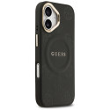 Kryt Guess PEONY Hot Stamp MagSafe iPhone 17 černý