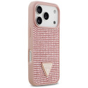 Kryt Guess Rhinestone Triangle iPhone 17 Pro - pink