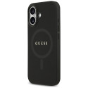 Kryt Guess Saffiano Classic Logo MagSafe pro iPhone 17 - černý