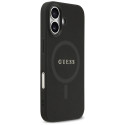Kryt Guess Saffiano Classic Logo MagSafe pro iPhone 17 - černý
