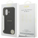 Kryt Guess Saffiano Classic Logo MagSafe pro iPhone 17 - černý