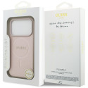 Kryt Guess SAFFIANO CLASSIC MagSafe iPhone 17 Pro - růžová