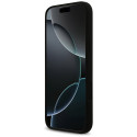 Kryt Guess Silicone Logo Strass 4G pro iPhone 17 Pro Max - černý