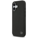 Kryt Mercedes MagSafe Leather Laurel Leaves iPhone 17 černý