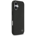 Kryt Mercedes MagSafe Leather Laurel Leaves iPhone 17 černý