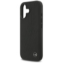 Kryt Mercedes MagSafe Leather Laurel Leaves iPhone 17 černý
