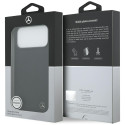 Pouzdro Mercedes LEATHER LARGE LAUREL iPhone 17 Pro Max - černé