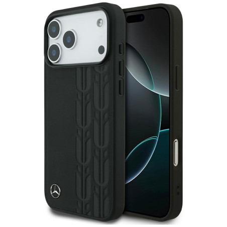 Kryt Mercedes LAUREL LEAVES pro iPhone 17 Pro Max - černý