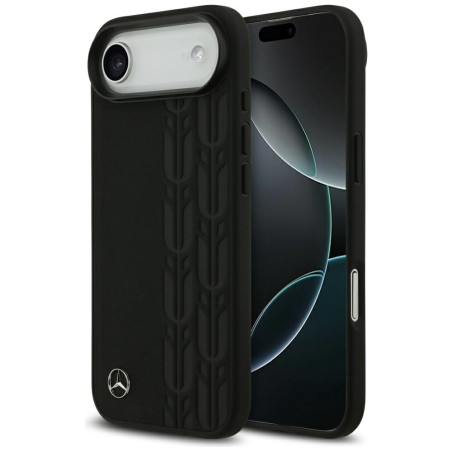 Kryt Mercedes LAUREL LEAVES pro iPhone Air - černý