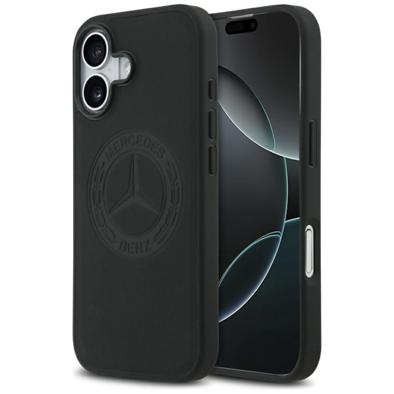 Kryt Mercedes Vintage Logo pro iPhone 17 - černý