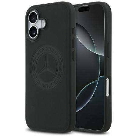 Kryt Mercedes Vintage Logo pro iPhone 17 černý