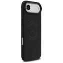 Kryt Mercedes Leather Vintage Logo MagSafe pro iPhone Air – černý