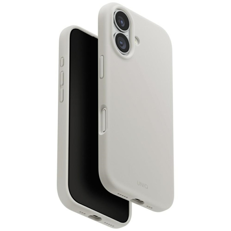 Kryt UNIQ LINO pro iPhone 17 - šedá