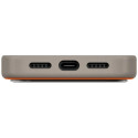 Pouzdro UNIQ LYDEN DS iPhone 17 Pro - oranžová/šedá